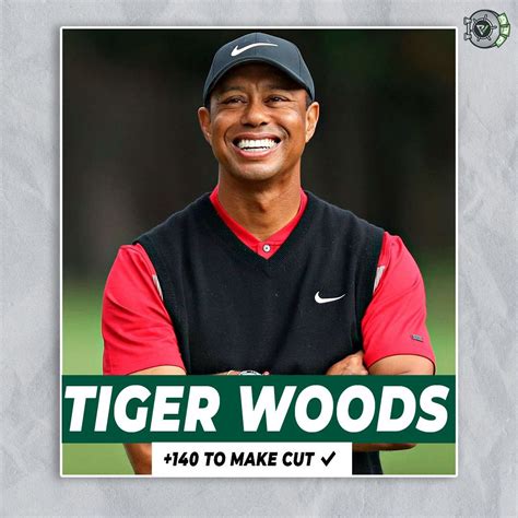 Tiger Woods boosted from 13/8 to 2/1 to make the cut at  .